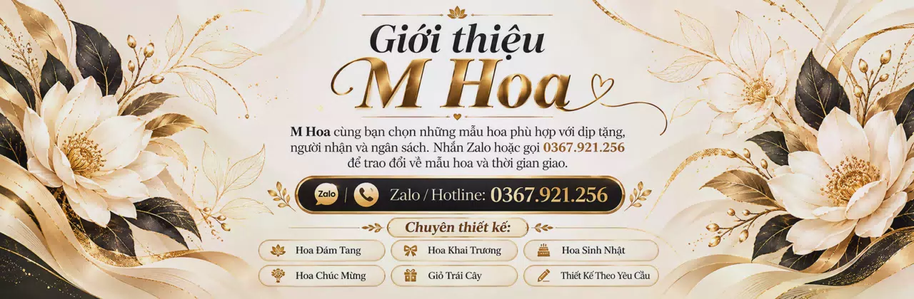Ảnh bìa Shop hoa tươi Xã Cát Thành Ninh Bình - Để lời nhắn thêm dịu dàng